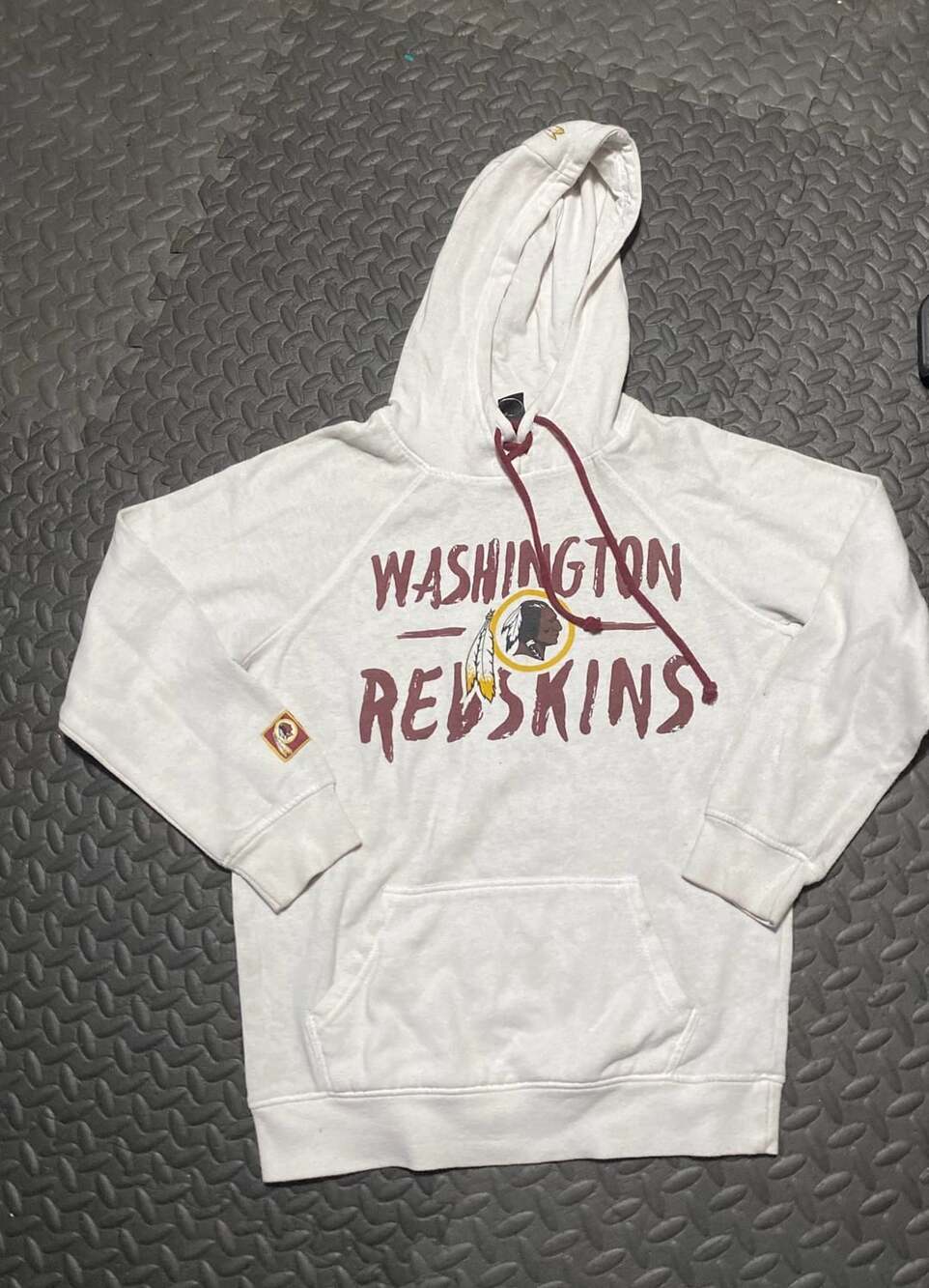 NFL Washington Redskins Hoodie Size S White